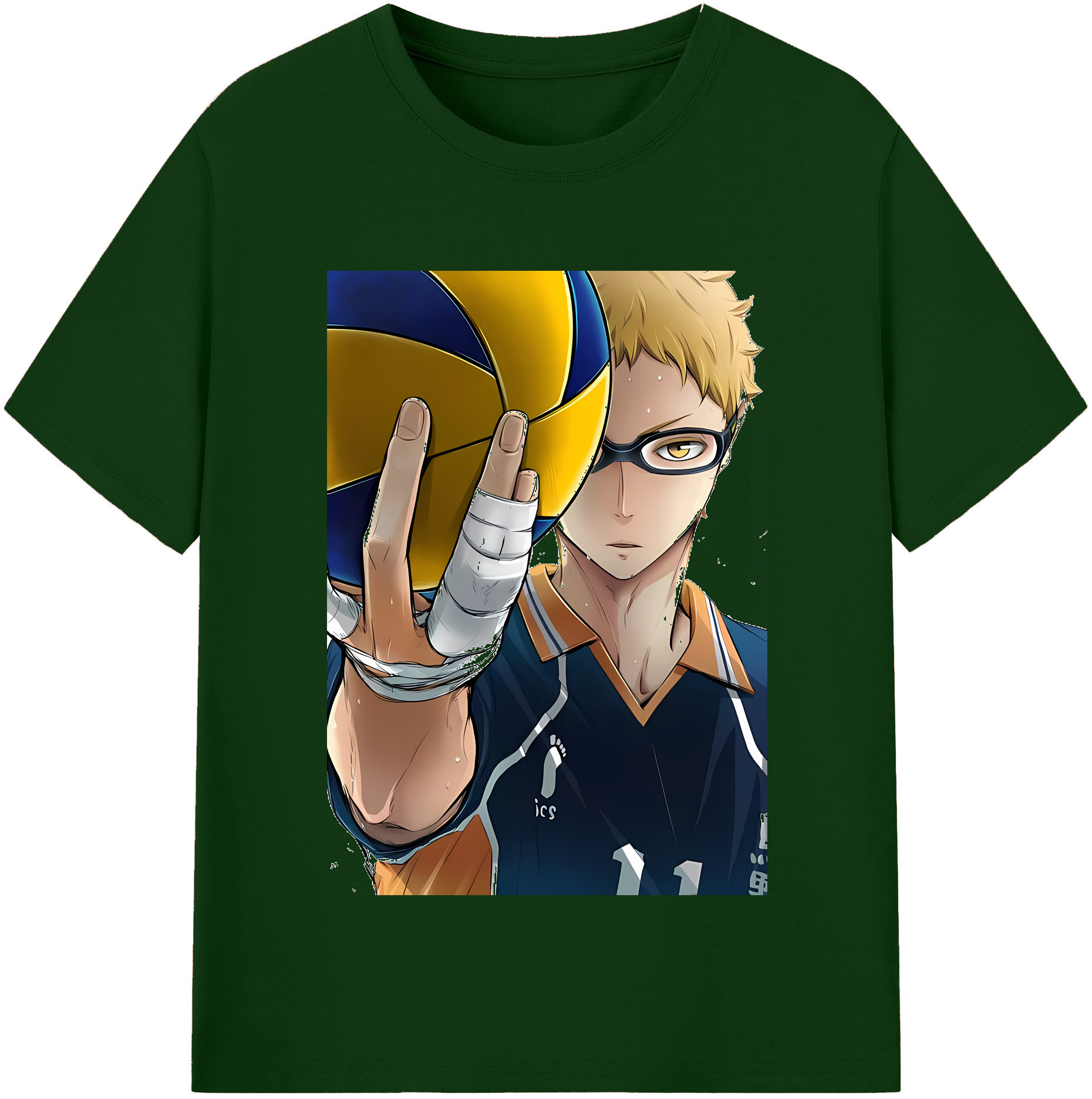（画像用） ハイキュー!! Haikyu!! 綿100％半袖Tシャツ（フロントプリント）